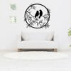 a-5 Birds On Branch - Wall Art - Decoration