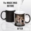 Invisible Image Reveal Magic Mug (Just Add Hot Liquid!) - A Unique Gift for Him/Her