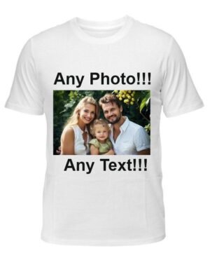 Personalised Custom T Shirt Photo Logo Printed Women Men Kids - Etsy Customized T-Shirt (Any Text, Any Picture, Any Design Just a Click Away)