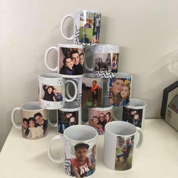 Personalized White Mug with Custom Name, Photo, Text & Logo – Perfect Gift for Any Occasion