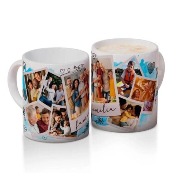 Personalized White Mug with Custom Name, Photo, Text & Logo – Perfect Gift for Any Occasion